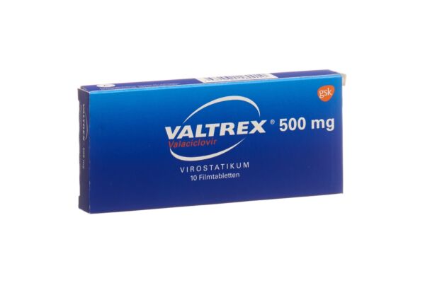 Valtrex Filmtabl 500 mg 10 Stk