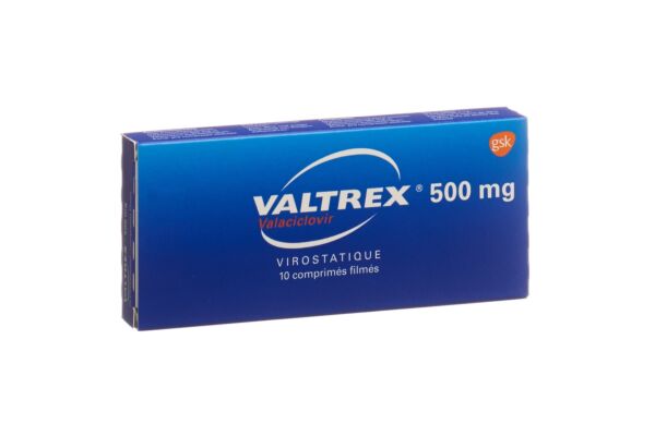 Valtrex Filmtabl 500 mg 10 Stk