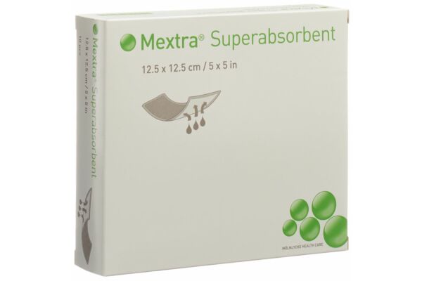 Mextra Superabsorbent 12.5x12.5 cm 10 Stk