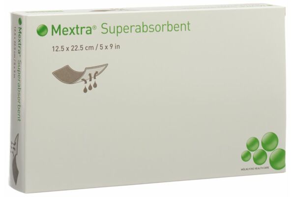 Mextra Superabsorbent 12.5x22.5 cm 10 Stk