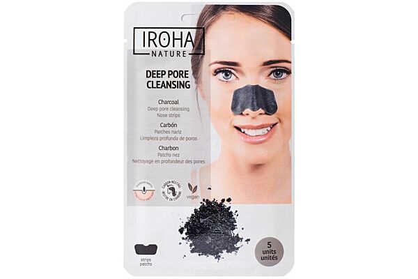 Iroha Detox Cleansing Strips Nose 5 pce