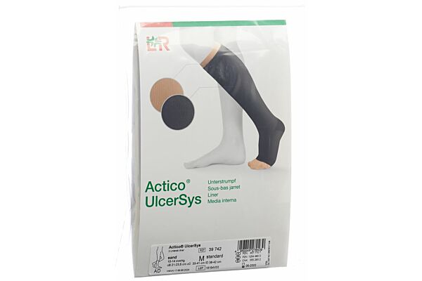 Actico UlcerSys sous-chaussette M standard chair 3 pce