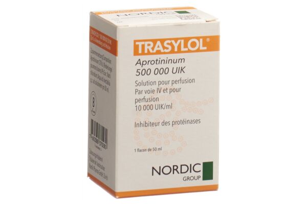 Trasylol Inf Lös 500000 KIE Durchstf 50 ml