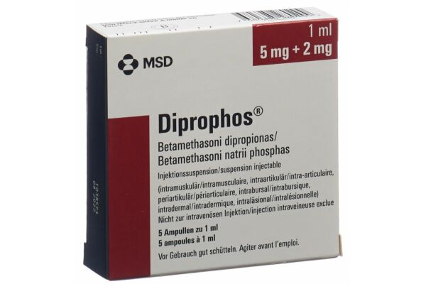 Diprophos susp inj 5 amp 1 ml