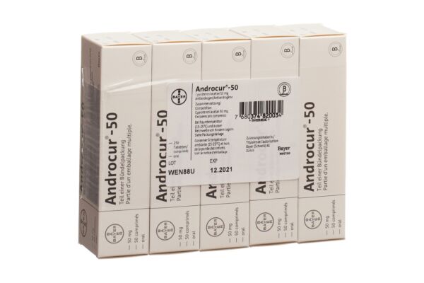 Androcur cpr 50 mg 5 x 50 pce