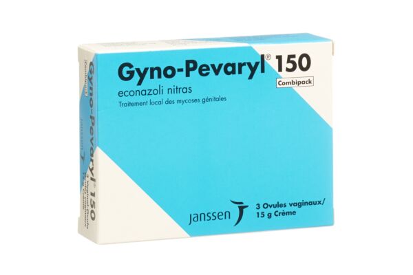 Gyno-Pevaryl 150 emballage combiné crème 15 g + ovules 3 pièces