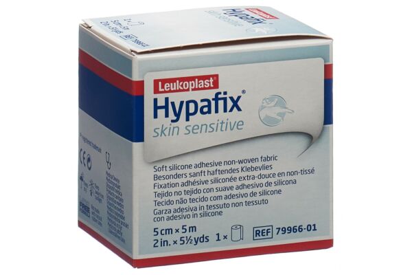 Hypafix Skin sensitive siliconé 5cmx5m