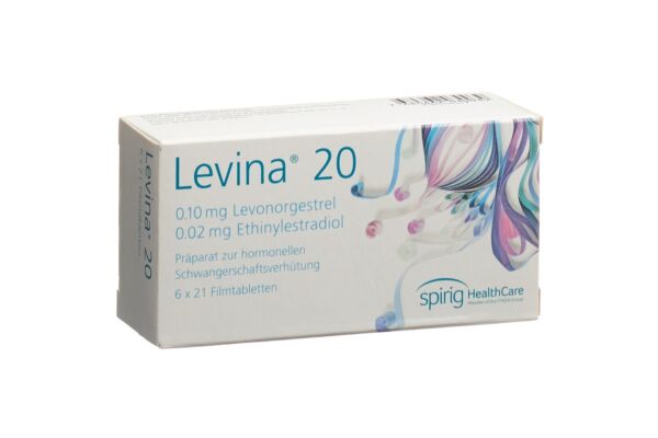 Levina 20 cpr pell 6 x 21 pce