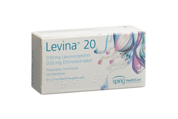 Levina 20 cpr pell 6 x 21 pce