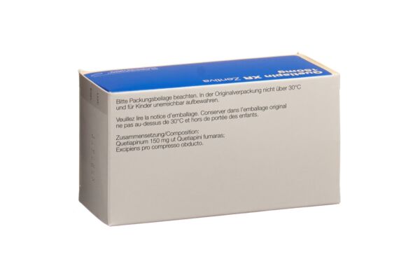 Quetiapin XR Zentiva Ret Tabl 150 mg 60 Stk