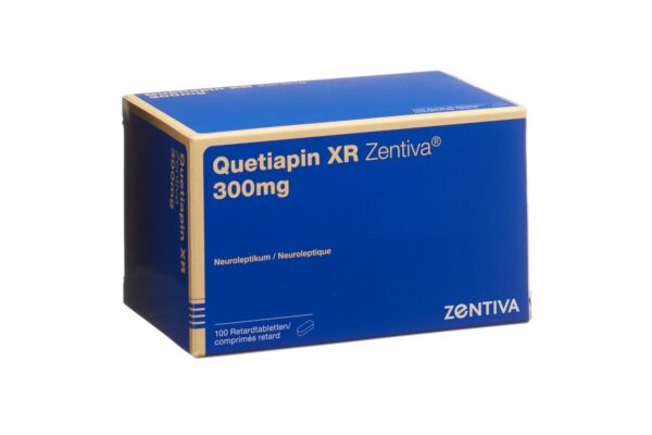 Quetiapin XR Zentiva Ret Tabl 300 mg 100 Stk