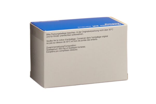 Quetiapin XR Zentiva Ret Tabl 400 mg 60 Stk