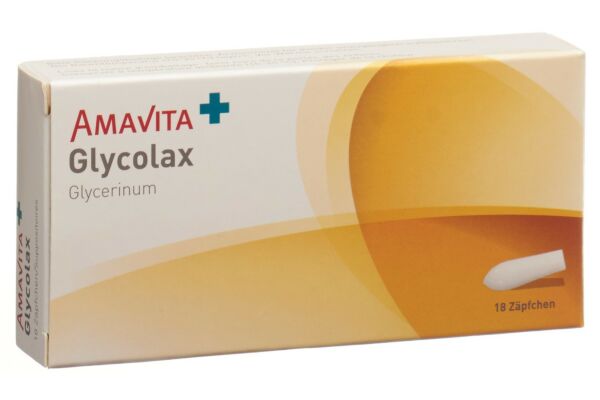 AMAVITA Glycolax Supp 18 Stk
