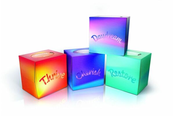 Kleenex Collection tissus cosmétiques cube trio 3 x 48 pce