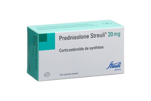 Prednisolon Streuli Tabl 20 mg 100 Stk