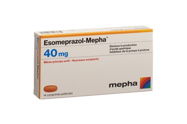 Esomeprazol-Mepha Filmtabl 40 mg 14 Stk