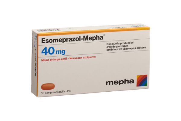 Esomeprazol-Mepha Filmtabl 40 mg 30 Stk
