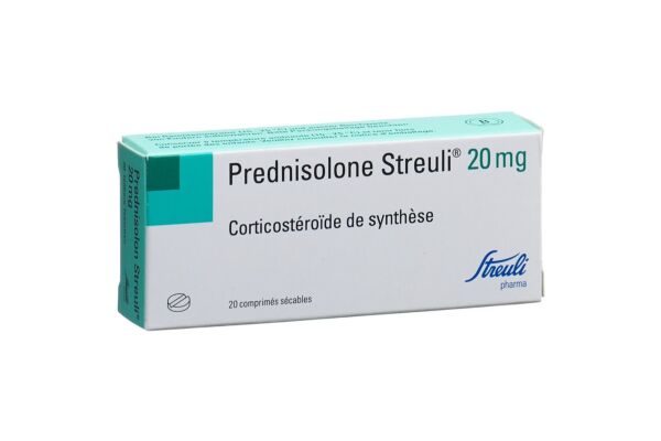 Prednisolon Streuli Tabl 20 mg 20 Stk