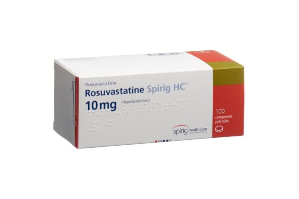 Rosuvastatin Spirig HC Filmtabl 10 mg 100 Stk