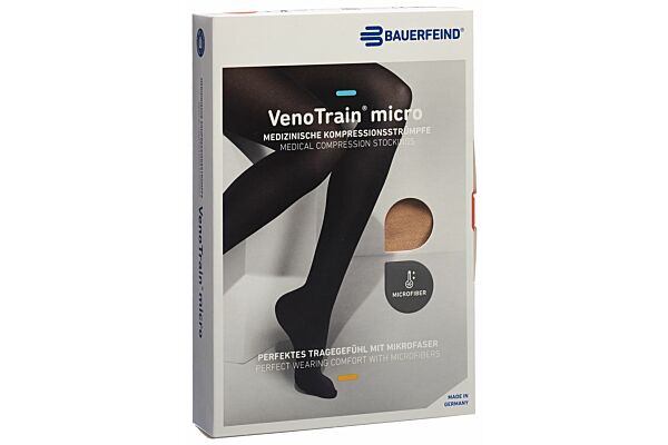 VENOTRAIN MICRO A-T CCL2 S normal/long pied ouvert crème