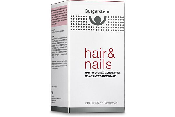Burgerstein hair & nails cpr 240 pce