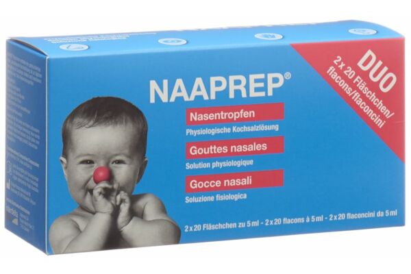 Naaprep gouttes nasales duo 2 x 20 pce
