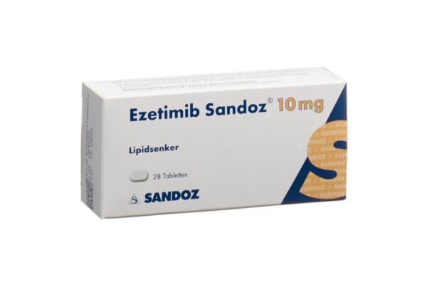 Ezetimib Sandoz Tabl 10 mg 28 Stk