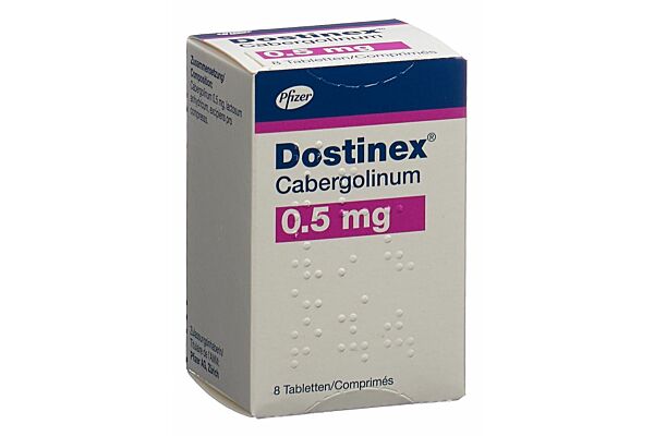 Dostinex Tabl 0.5 mg Fl 8 Stk