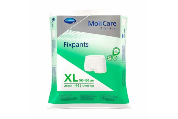 MoliCare Premium Fixpants shortleg XL 25 pce