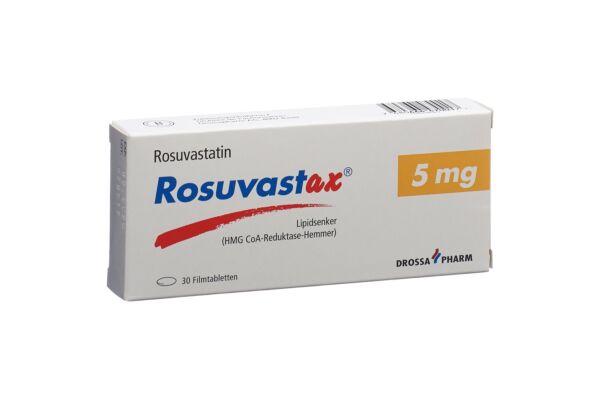 Rosuvastax Filmtabl 5 mg 30 Stk