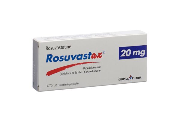 Rosuvastax cpr pell 20 mg 30 pce