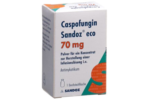 Caspofungine Sandoz eco subst sèche 70 mg vial