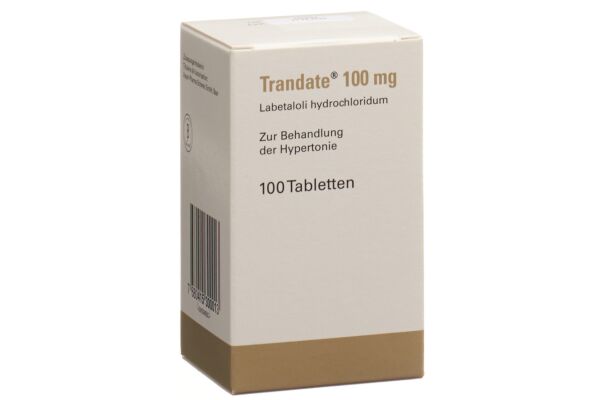 Trandate Tabl 100 mg Ds 100 Stk