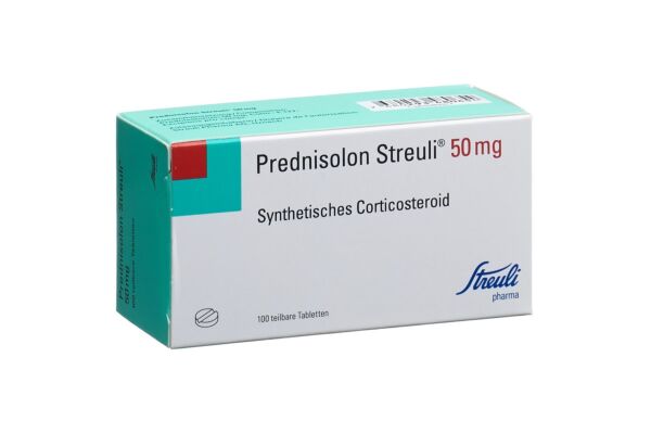 Prednisolone Streuli cpr 50 mg 100 pce