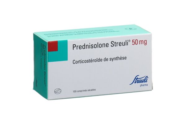 Prednisolon Streuli Tabl 50 mg 100 Stk
