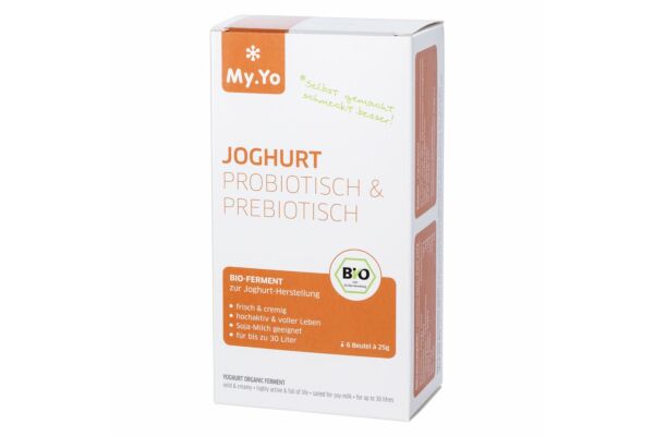 My.Yo Joghurt Ferment probiotisch & prebiotisch 6 x 25 g