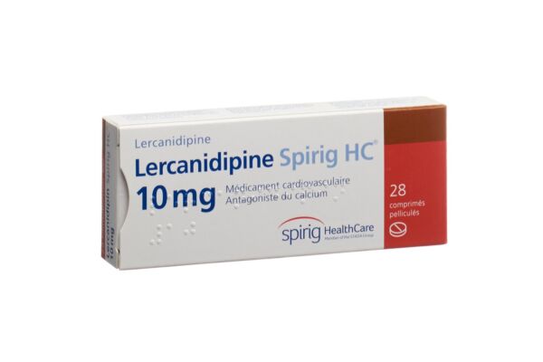 Lercanidipin Spirig HC cpr pell 10 mg 28 pce
