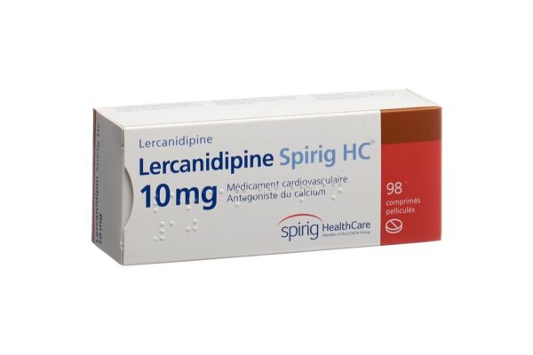 Lercanidipin Spirig HC cpr pell 10 mg 98 pce