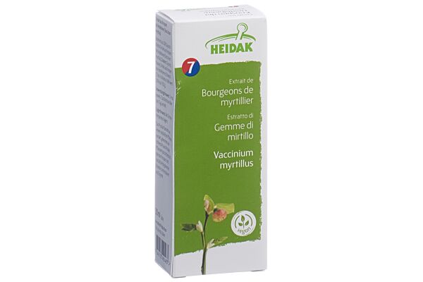 HEIDAK Knospe Heidelbeere Vaccinium myrtillus Glyc Maz Fl 30 ml