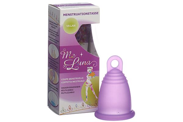 Me Luna Menstruationstasse Classic XL Ring Violett