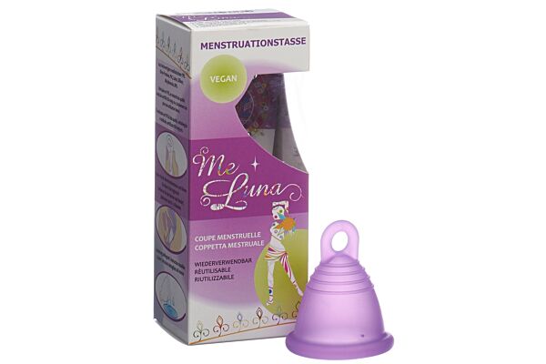 Me Luna Coupe menstruelle Classic Sho M anneau violet