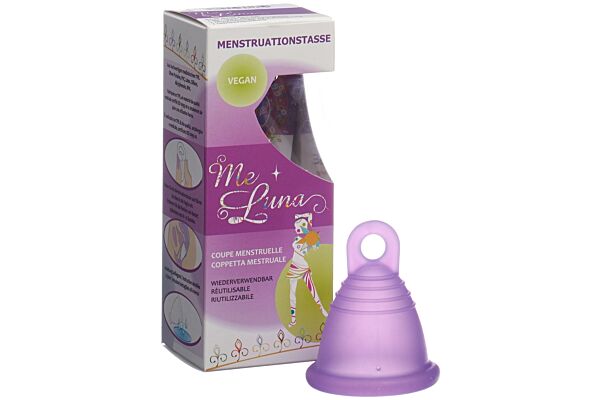 Me Luna Menstruationstasse Classic Sho XL Ring Violett