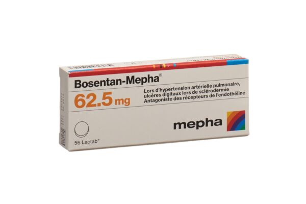 Bosentan-Mepha cpr pell 62.5 mg 56 pce
