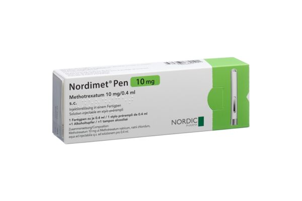Nordimet Inj Lös 10 mg/0.4ml Fertigpen