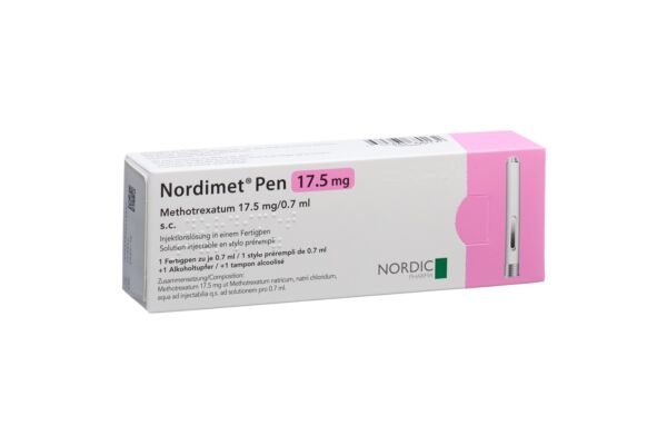 Nordimet sol inj 17.5 mg/0.7ml stylo prérempli