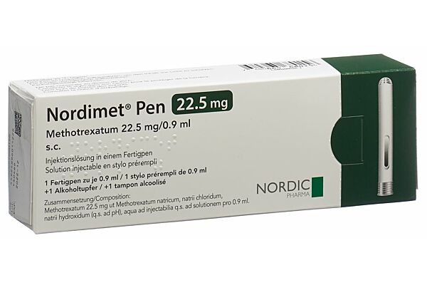 Nordimet Inj Lös 22.5 mg/0.9ml Fertigpen