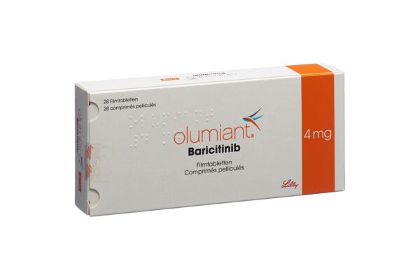 Olumiant cpr pell 4 mg 28 pce