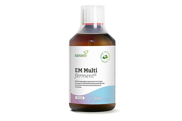 Sanasis EM Multi ferment Fl 500 ml