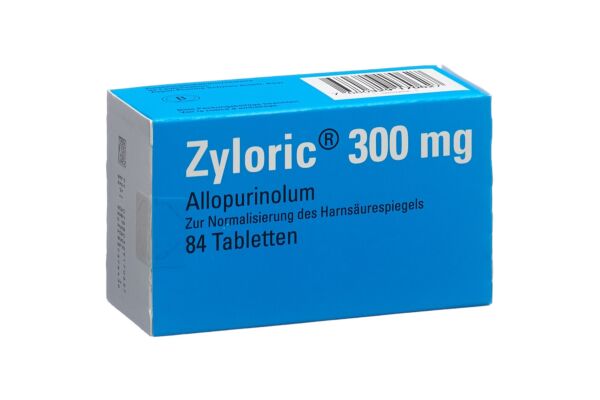Zyloric cpr 300 mg 84 pce