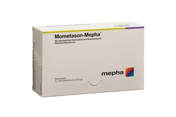 Mometason-Mepha Nasenspray 50 mcg 3 x 140 Dos